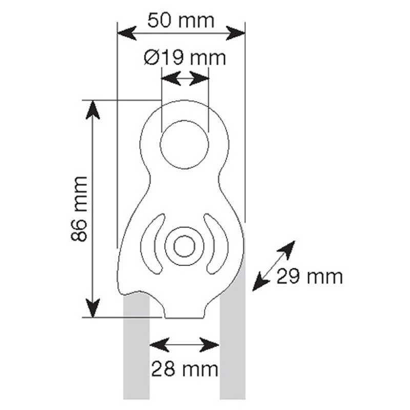 SPHINX  PRO - Pulley CAMP misure