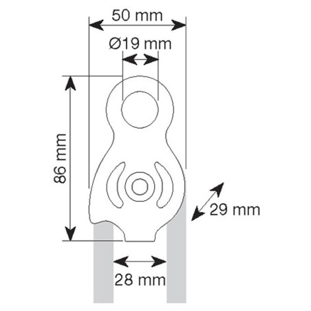 SPHINX  PRO - Pulley CAMP misure