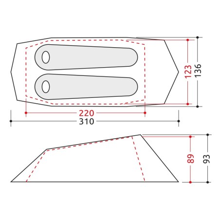 Tenda MINIMA 2 SL CAMP 04