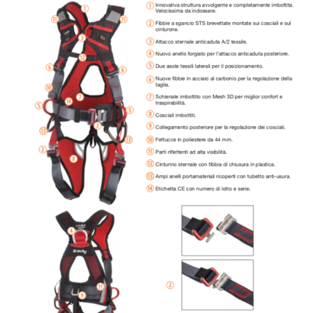 Imbracatura completa GRAVITY CAMP 03