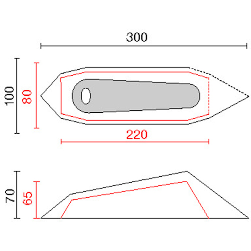 Tenda MINIMA 1 SL CAMP 04