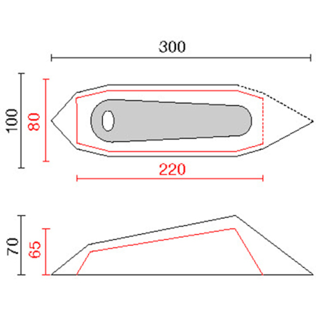 Tenda MINIMA 1 SL CAMP 04
