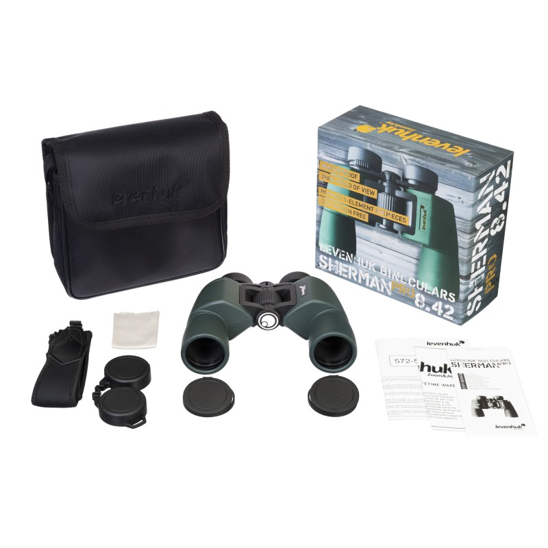 Levenhuk Sherman PRO 8x42 Binoculars - LEVENHUK 03
