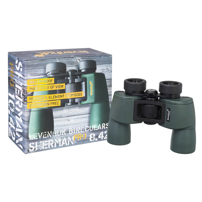 Levenhuk Sherman PRO 8x42 Binoculars - LEVENHUK 09