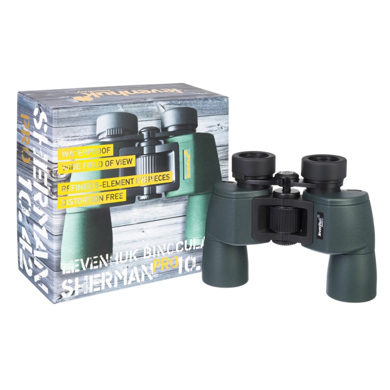Levenhuk Sherman PRO 10x42 Binoculars - LEVENHUK 09