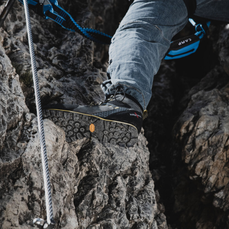 Scarpa VITRIK MID GTX DARK Grigio-Giallo KAYLAND 04