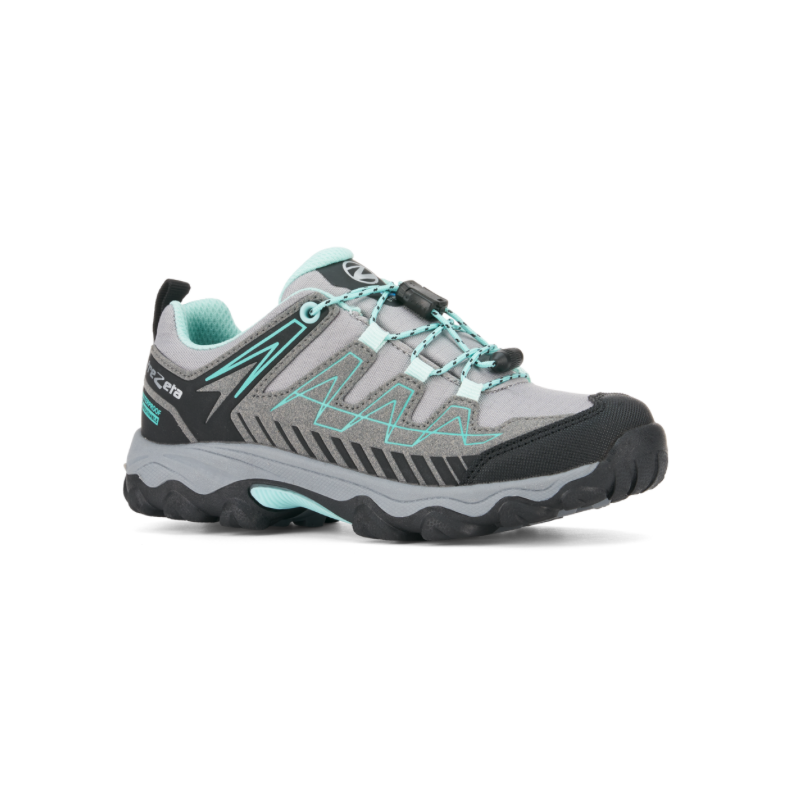 Shoe THUNDER WP KID Grey-Green TREZETA 03