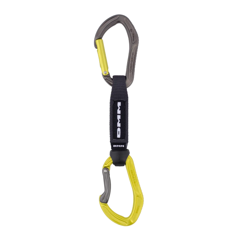 Rinvii Alpha Sport Quickdraw Lime 12cm 6pz DMM 02