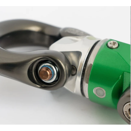 Nexus Swivel Bow to Bow Silver/Green/Titanium DMM 02