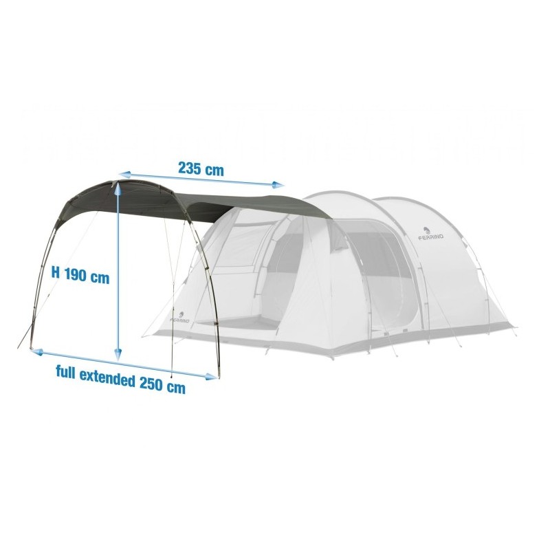 Tent METEORA 4 Bordeaux FERRINO 02