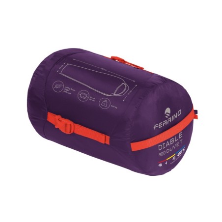 Sleepingbag FERRINO DIABLE 900 DUVET RDS DOWN 02