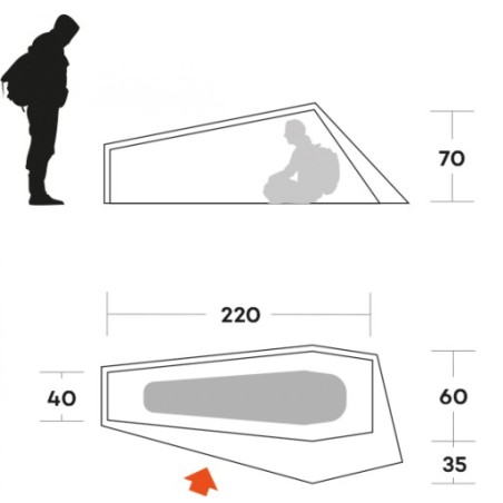 Tenda FERRINO PIUMA 1 05