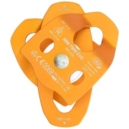 Pulley KONG MINI TWIN EVO Orange 02