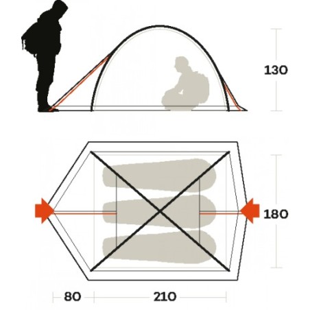 Tent FERRINO KALAHARI 3 04