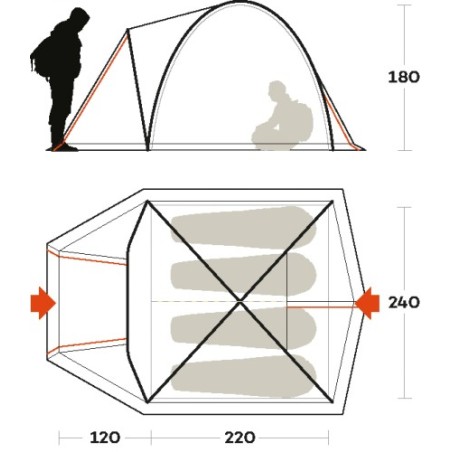 Tenda FERRINO TENERE 4 04