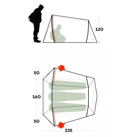 Tent FERRINO LIGHTENT 3 PRO 04