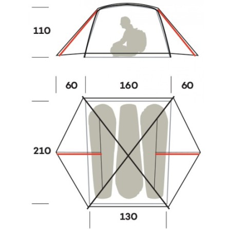 Tenda FERRINO NEMESI 3 PRO FR 04