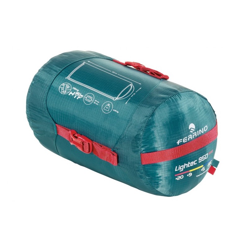Sleepingbag LIGHTEC SSQ 950 zip right 02