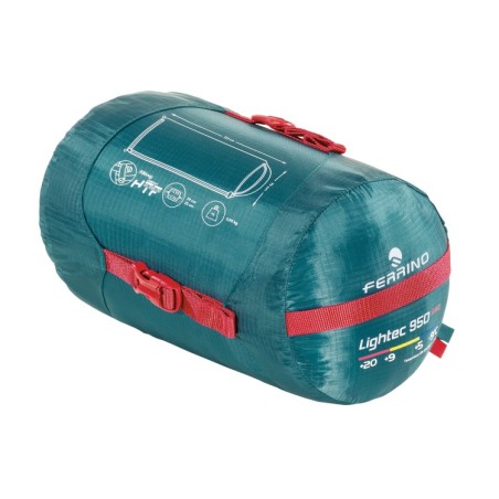 Sleepingbag LIGHTEC SSQ 950 zip right 02