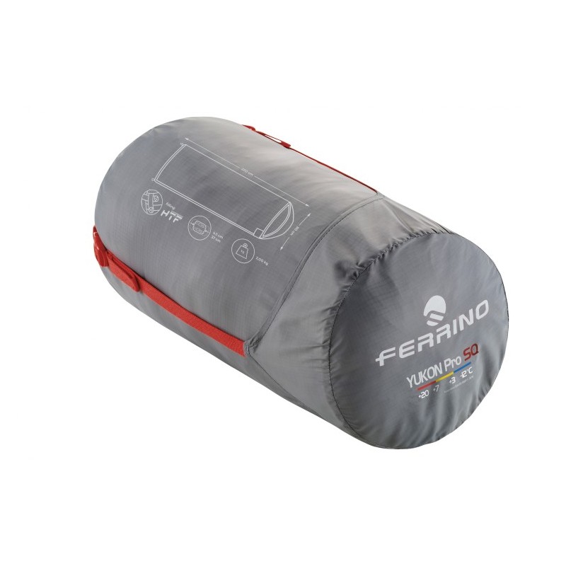 Sleepingbag FERRINO YUKON PRO SQ red 02