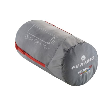 Sleepingbag FERRINO YUKON PRO SQ red 02