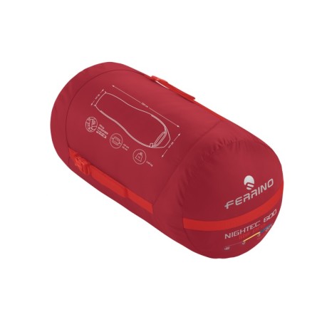Sleepingbag FERRINO NIGHTEC LITE PRO 600 L red 02