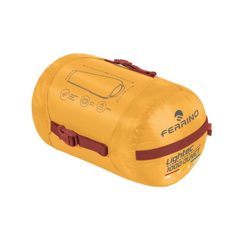 Sleepingbag FERRINO LIGHTEC 1000 DUVET RDS DOWN 03