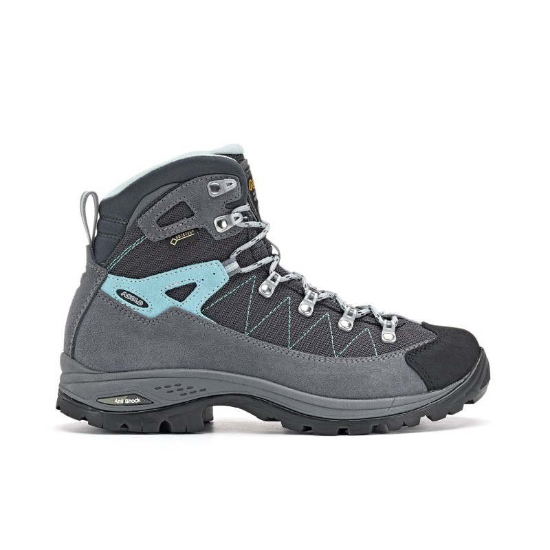 Scarpe ASOLO FINDER GV WS Grey Gun Metal-Pool Side