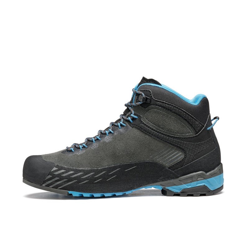 Shoes ASOLO ELDO MID LTH GV WS Graphite-Blue Moon