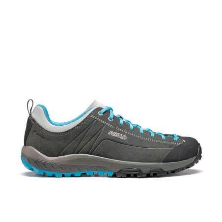 Scarpe ASOLO SPACE GV WS Graphite-Cyan Blue