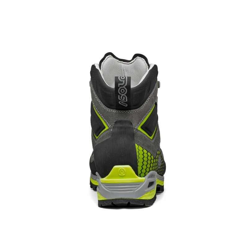 Shoes ASOLO FRENEY EVO MID GV Graphite-Green Lime