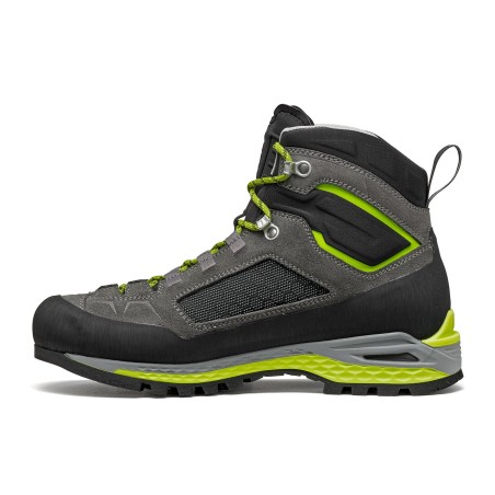 Shoes ASOLO FRENEY EVO MID GV Graphite-Green Lime
