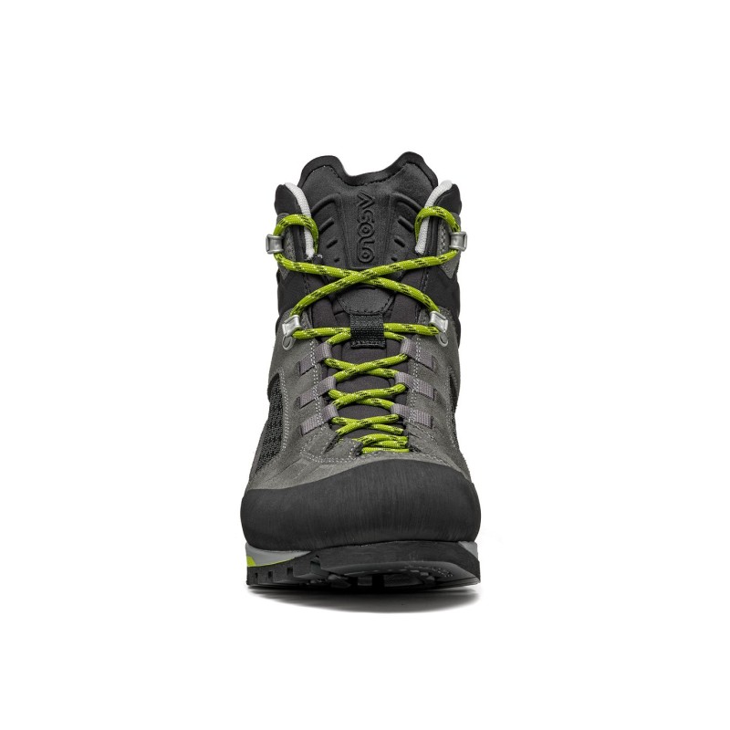 Shoes ASOLO FRENEY EVO MID GV Graphite-Green Lime
