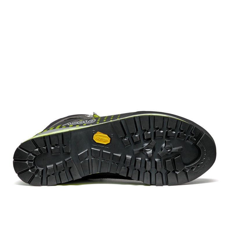 Shoes ASOLO FRENEY EVO MID GV Graphite-Green Lime