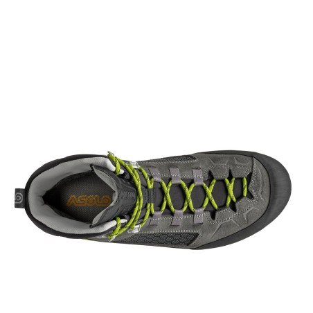 Shoes ASOLO FRENEY EVO MID GV Graphite-Green Lime