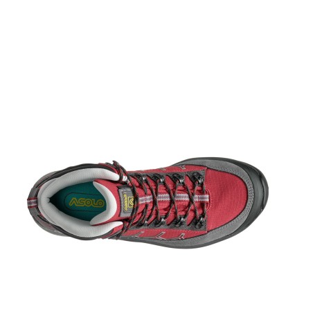 Scarpe ASOLO FALCON EVO GV ML Grey-Carm.Red-Shark