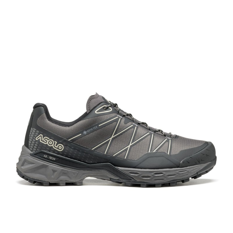 Scarpe ASOLO TAHOE GTX MM Shark G.-Black-Beige