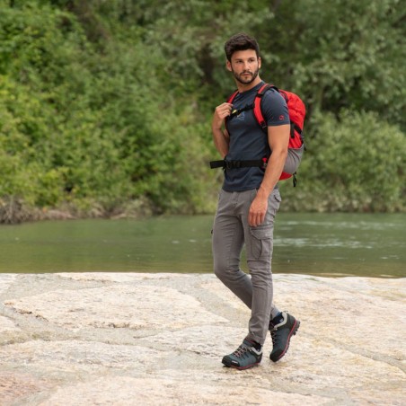 Scarpa HURRICANE EVO LOW WP Blu-Rossa TREZETA 05