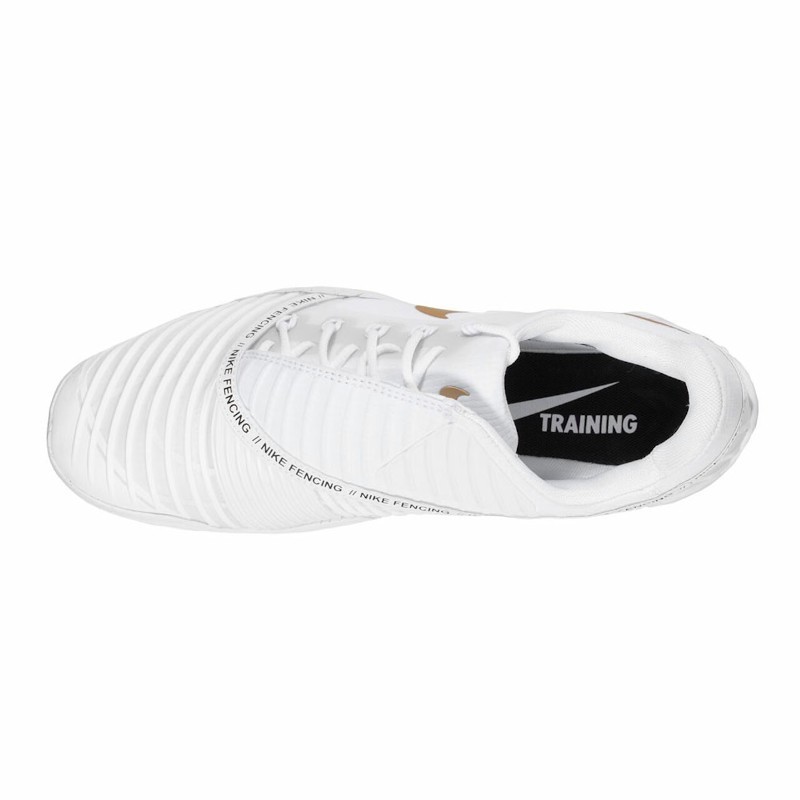 Scarpa scherma NIKE BALLESTRA 2 gold 02