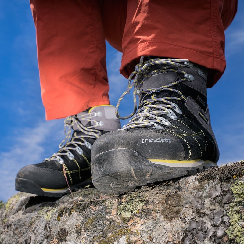 Scarpa HURRICANE EVO WP Nero-Verde acido TREZETA 03