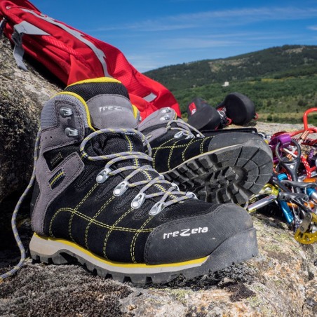 Scarpa HURRICANE EVO WP Nero-Verde acido TREZETA 05